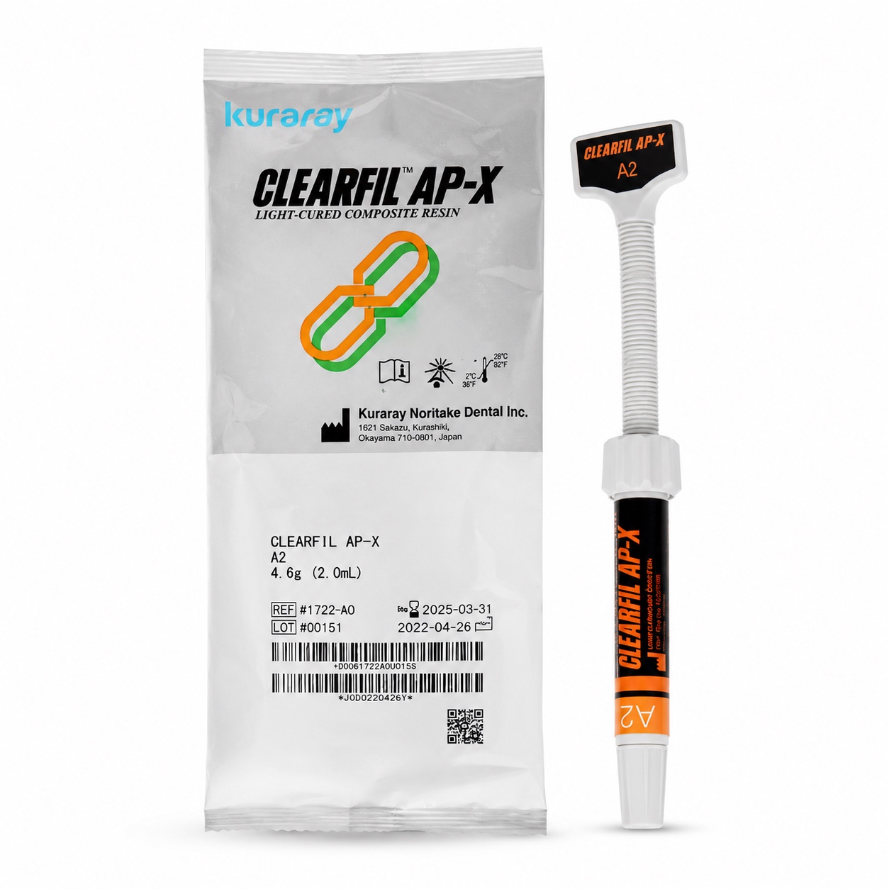 کامپوزیت دندانپزشکی کلیر‌فیل AP-X کورارای